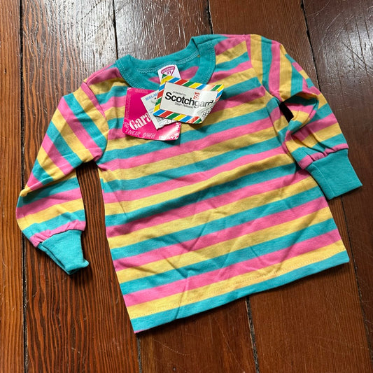 Vintage Striped Long Sleeve - 3T