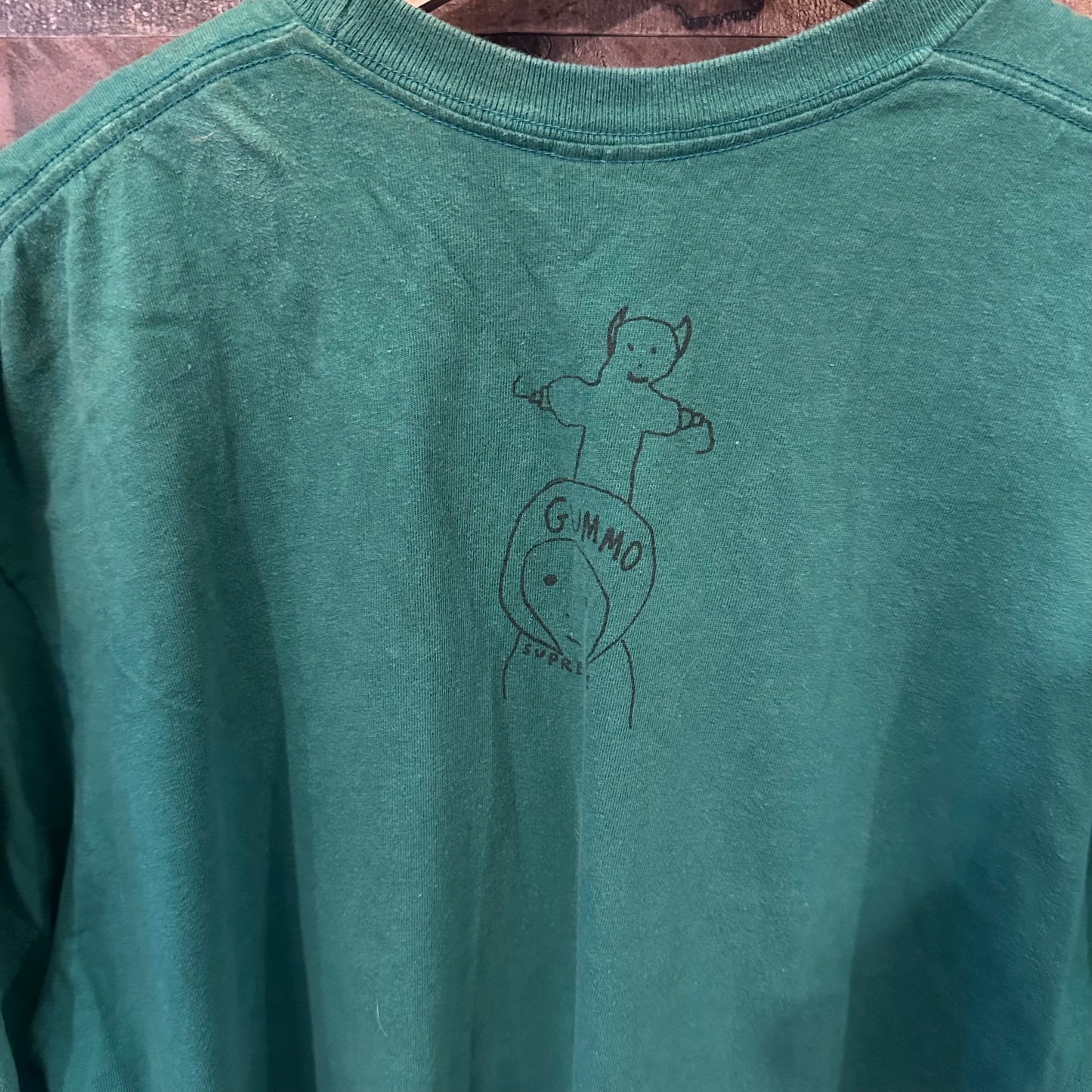 Supreme Gummo Bathtub Tee in Light Pine - Large