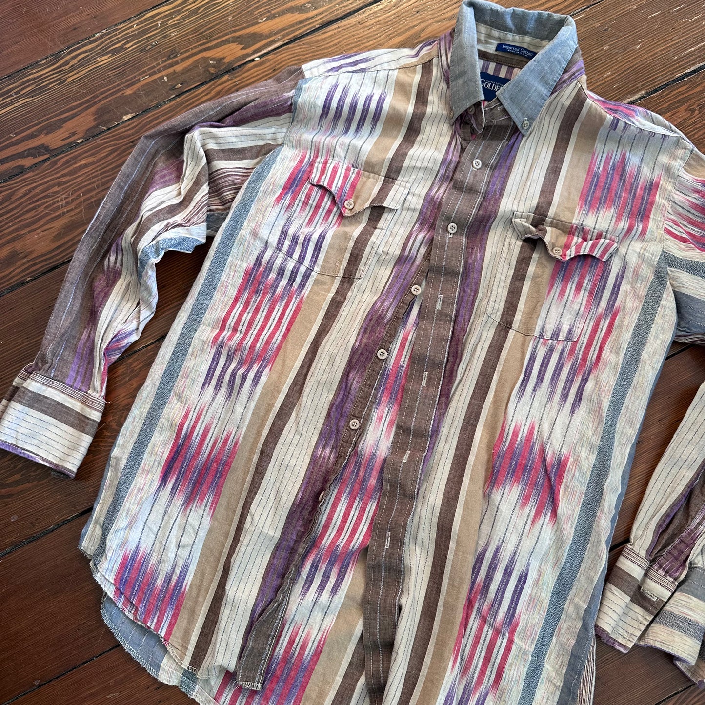 Vintage GoldenWest Western Button Up - Size Medium/Large
