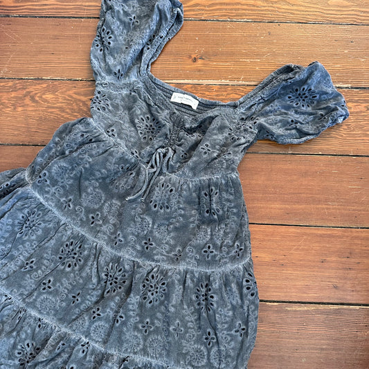 Lucky Brand Black Tiered Summer Dress - Size Small