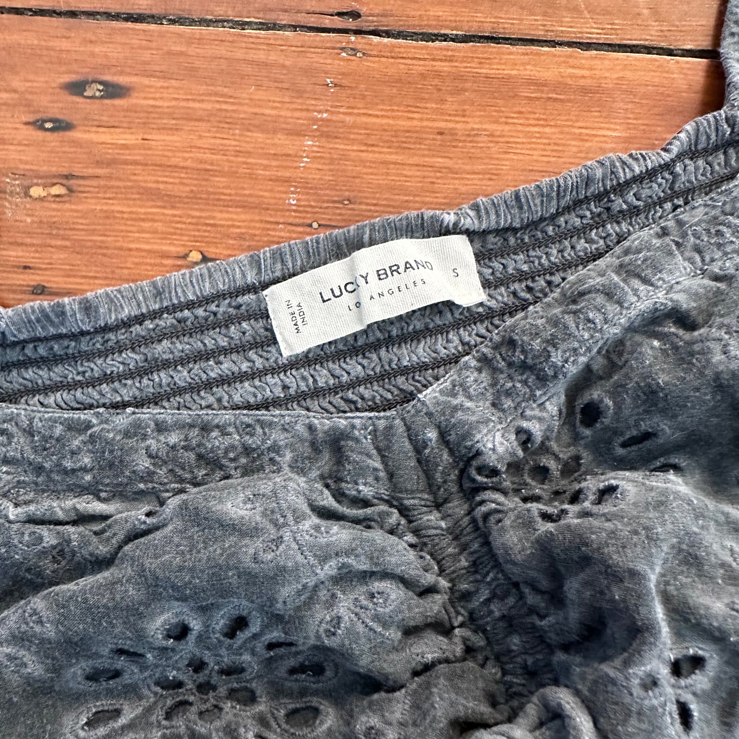 Lucky Brand Black Tiered Summer Dress - Size Small
