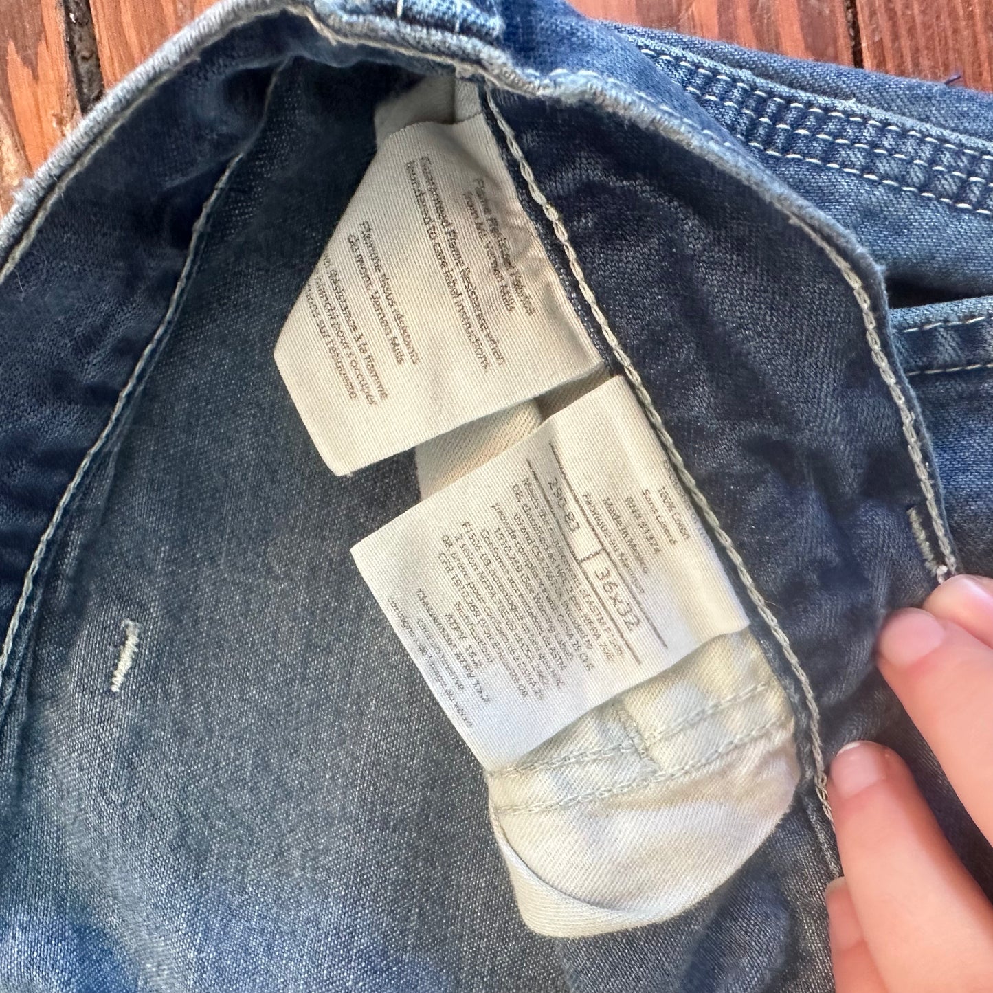 Vintage Fire Resistent Denim Jeans - 36x32