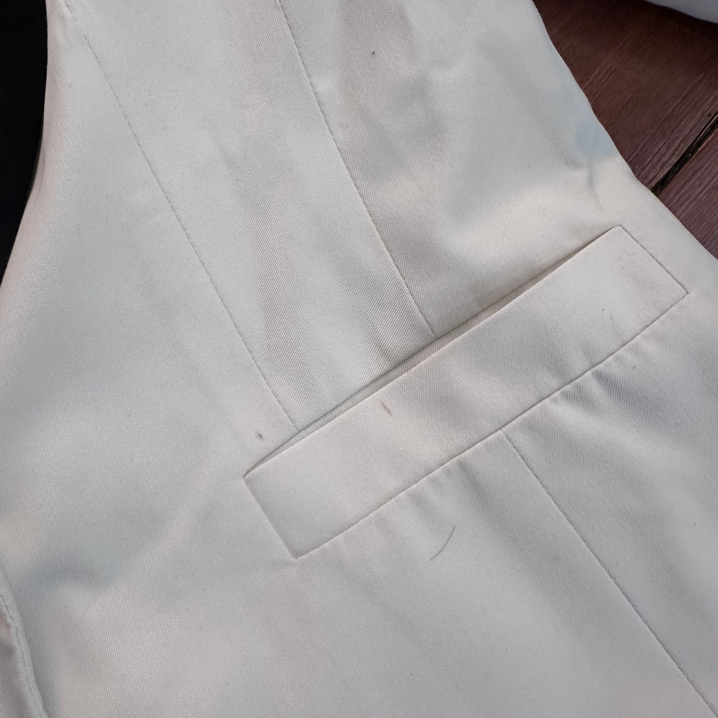 Trina Turk White Blazer Jacket - Small
