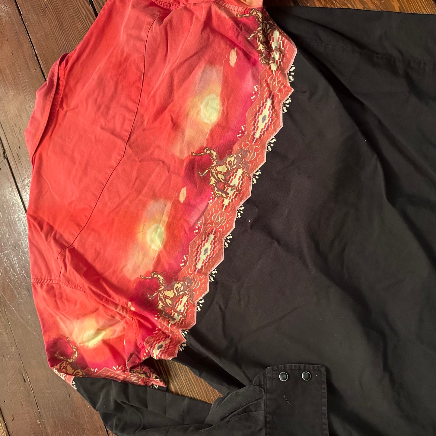 Vintage Western Roper Western Button Up - Size Large