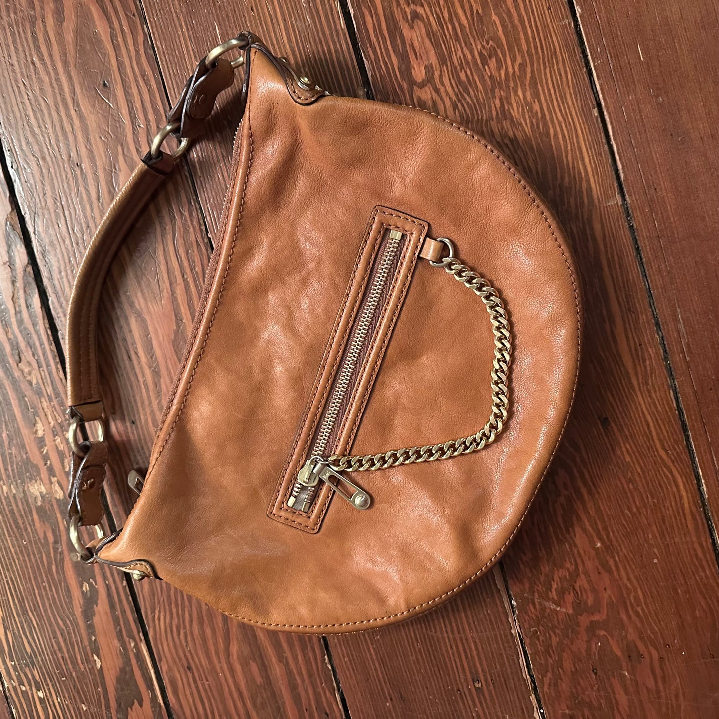 Micheal Kors Leather Purse with Gold Accent Details