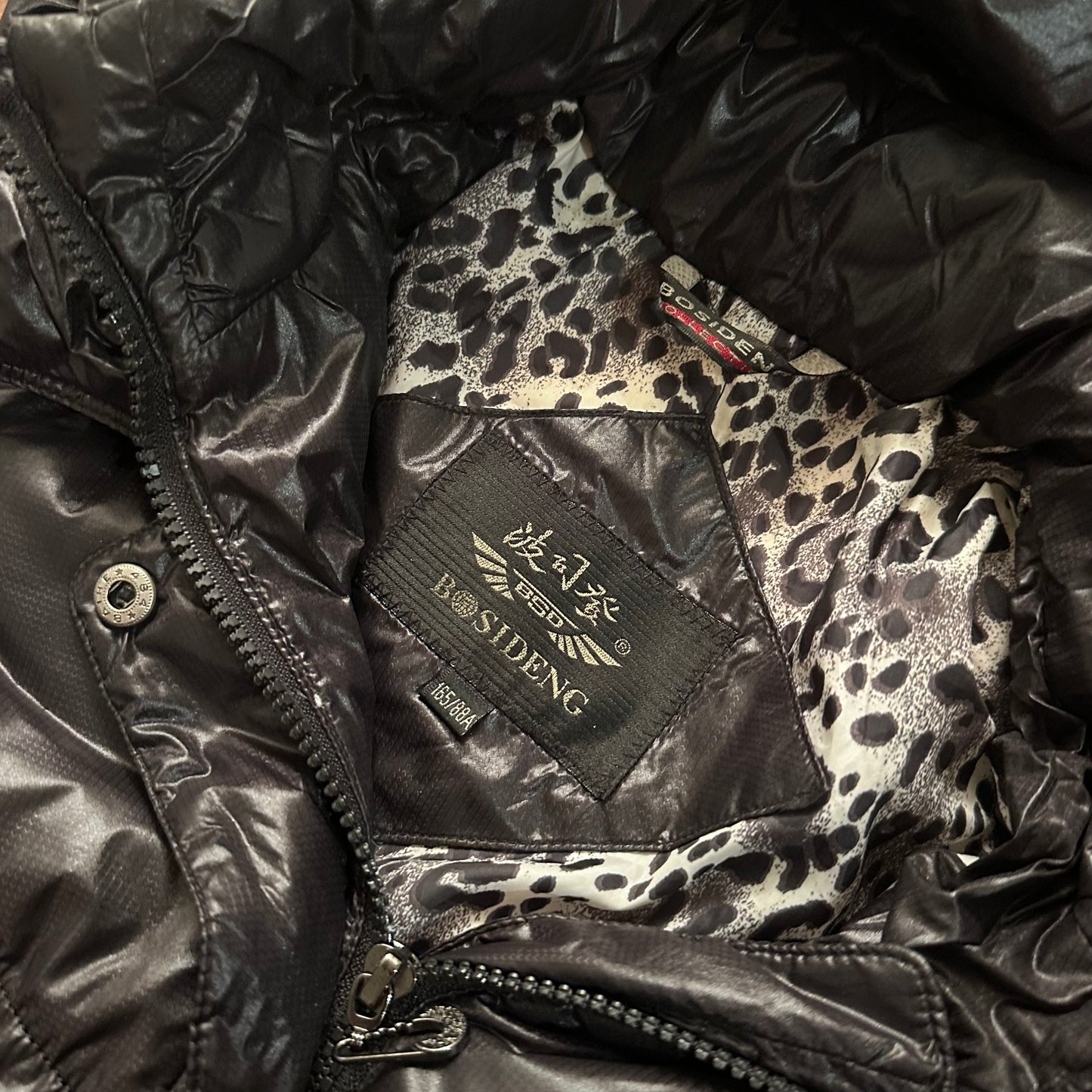 Bosideng Black Puffer Down Coat - Size XS
