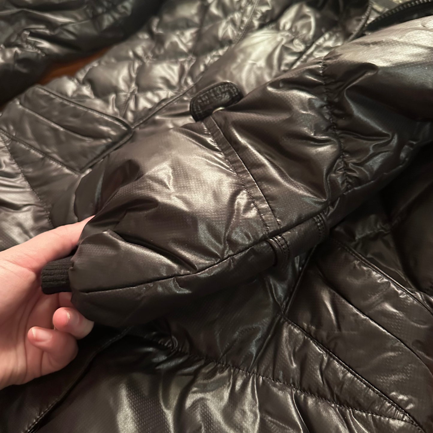 Bosideng Black Puffer Down Coat - Size XS