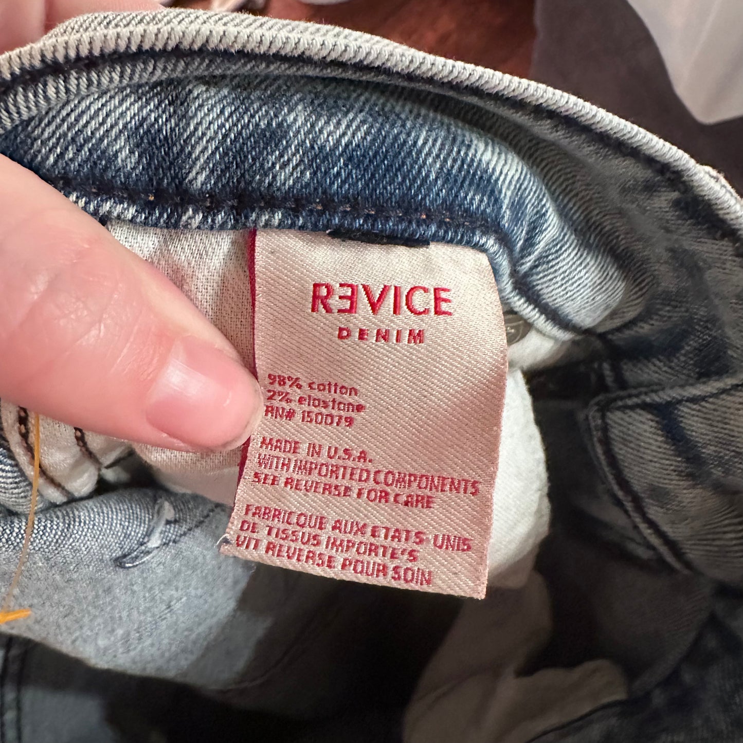Revice Star Pocket Denim High Waisted Skinny Jeans - Size 26