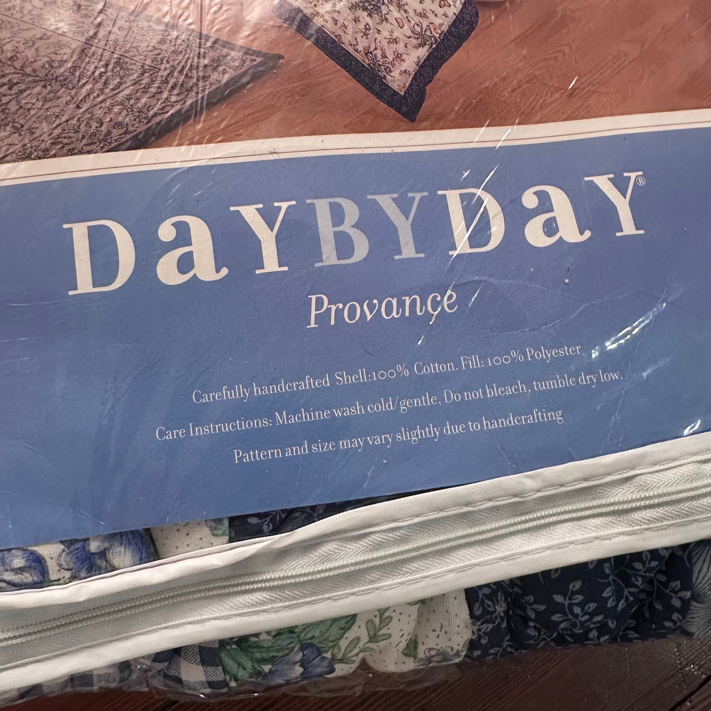 Vintage Day by Day Spring Printed Quilt - King Size