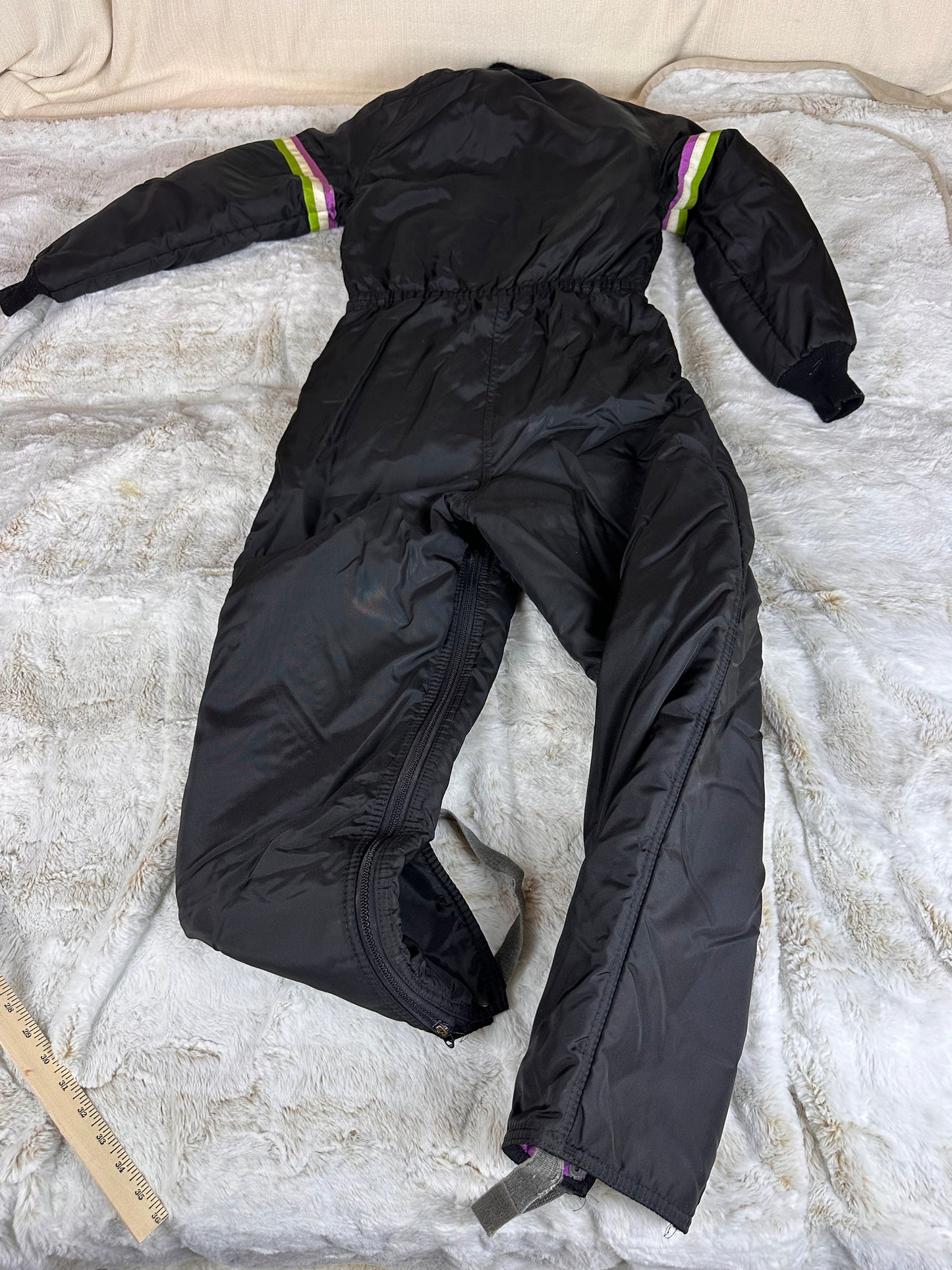 Vintage 80s Arctic Wear Retro Snow Suit Made in the USA - Small