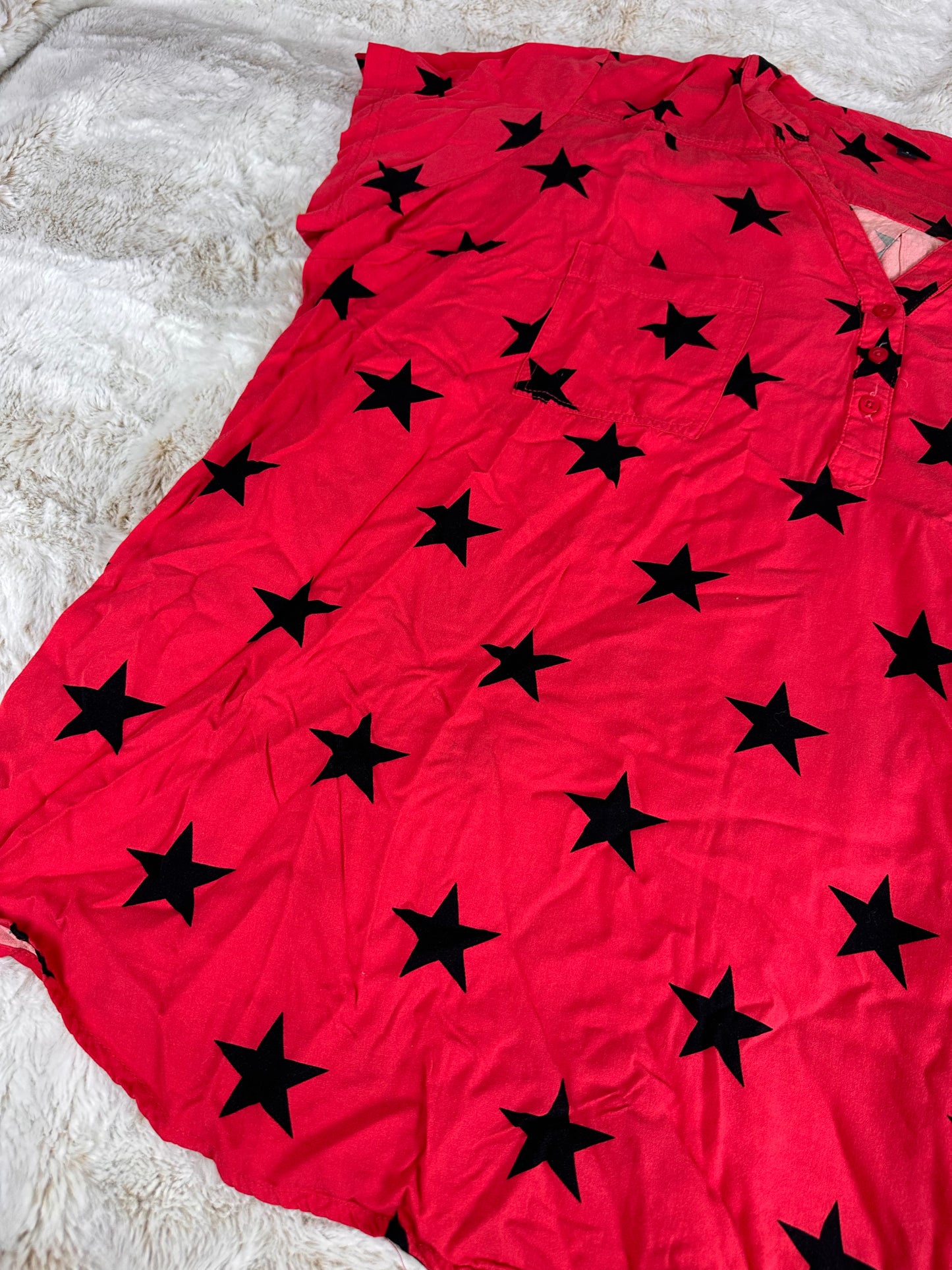 Torrid Harper Blouse with Star Print - 4XL