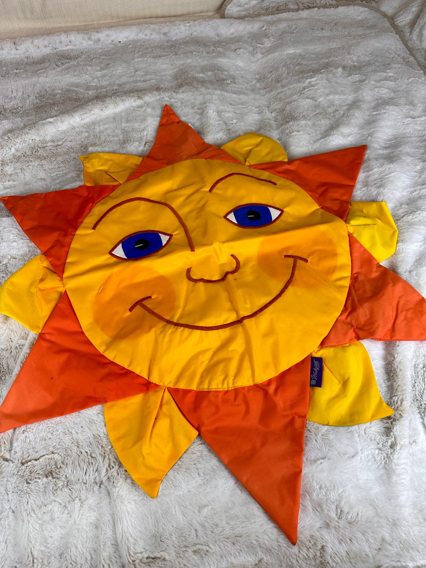 Vintage Windsport Sun Flag Decor