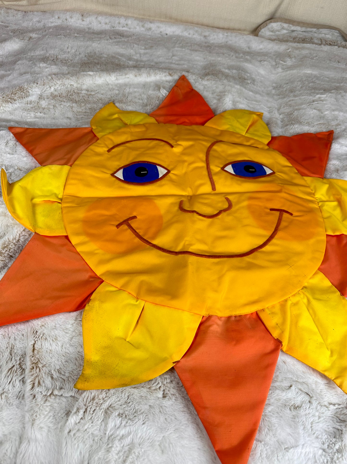 Vintage Windsport Sun Flag Decor