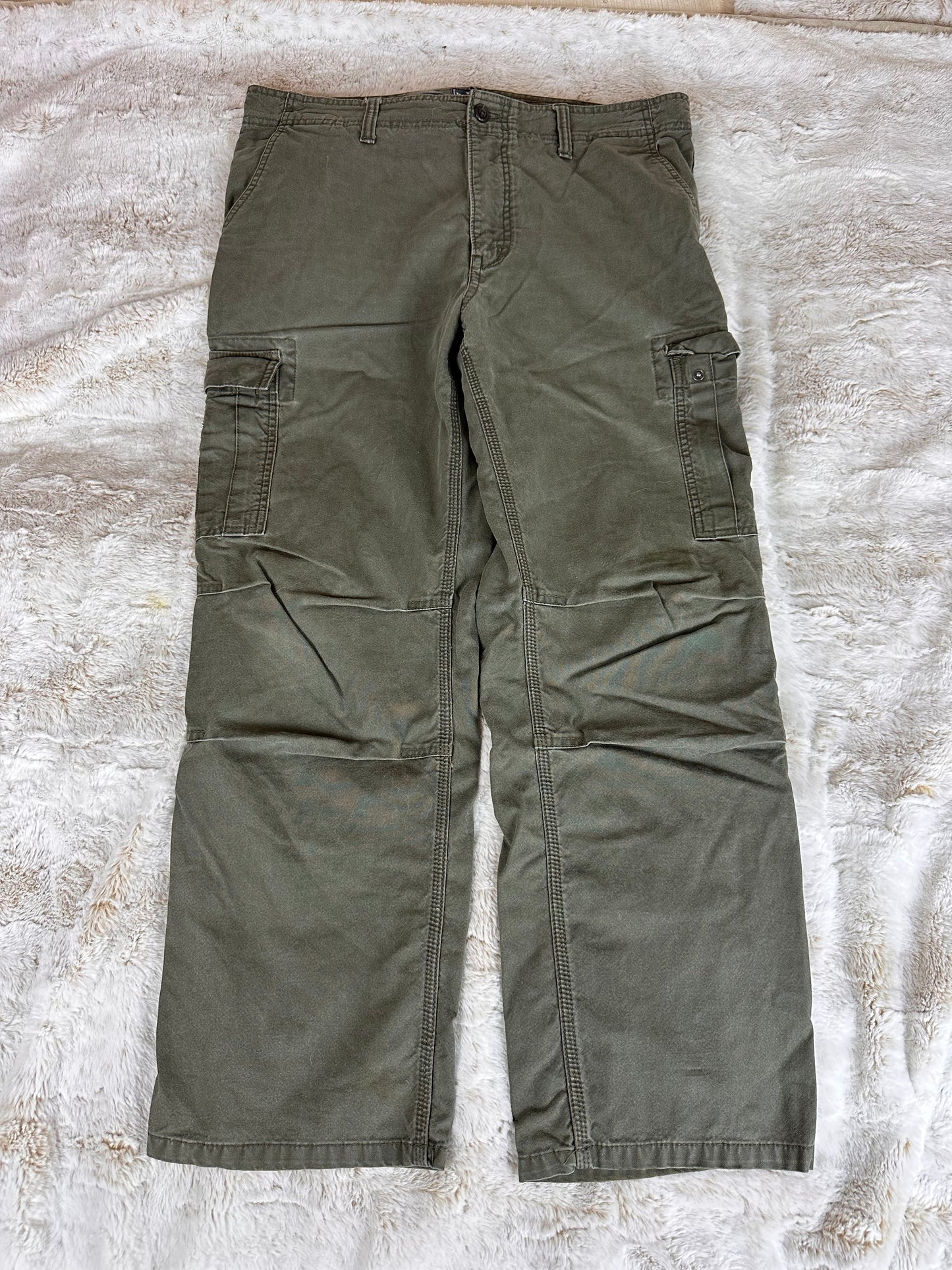 North Face Green Cargo Pants - 36