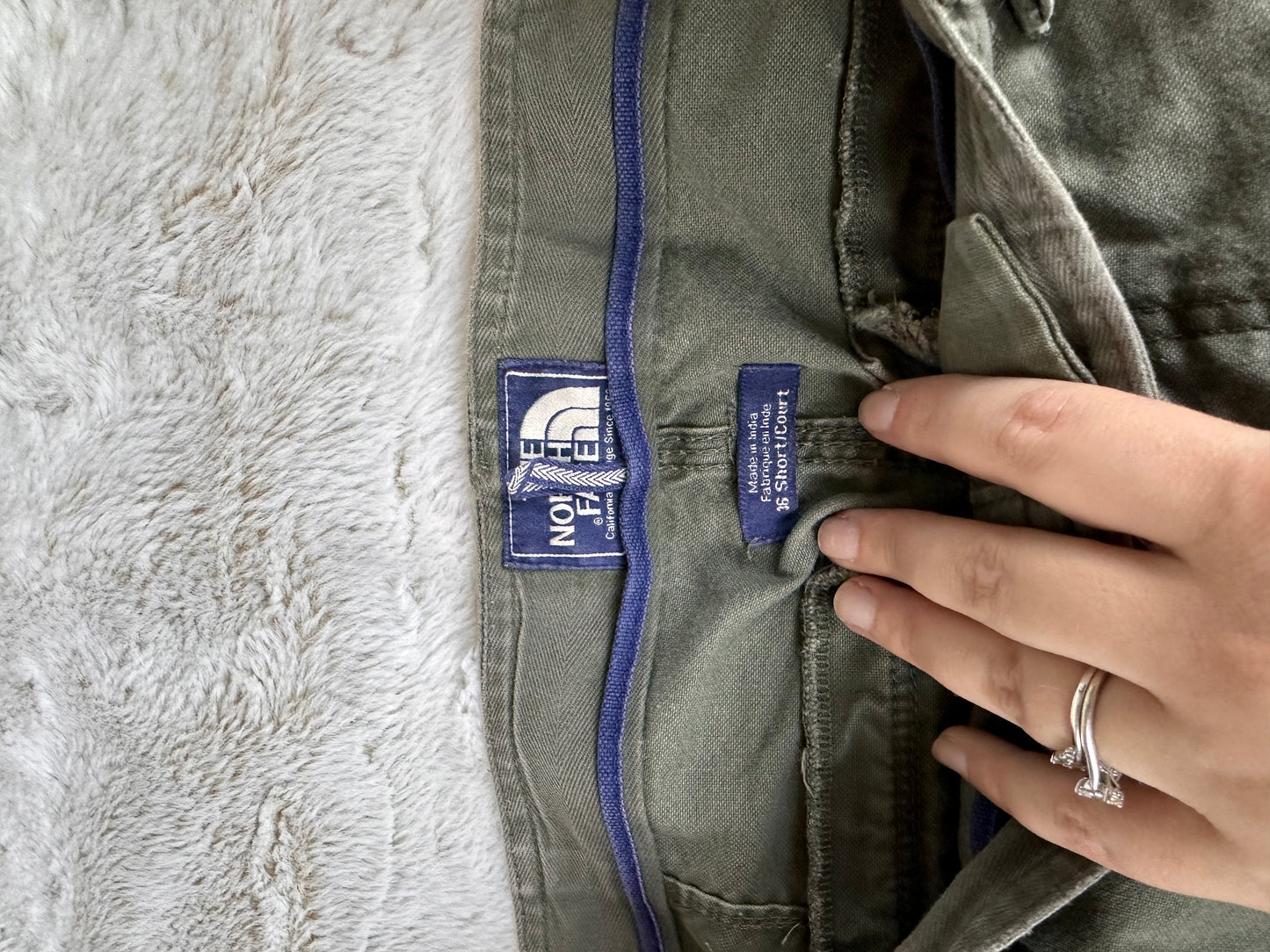 North Face Green Cargo Pants - 36