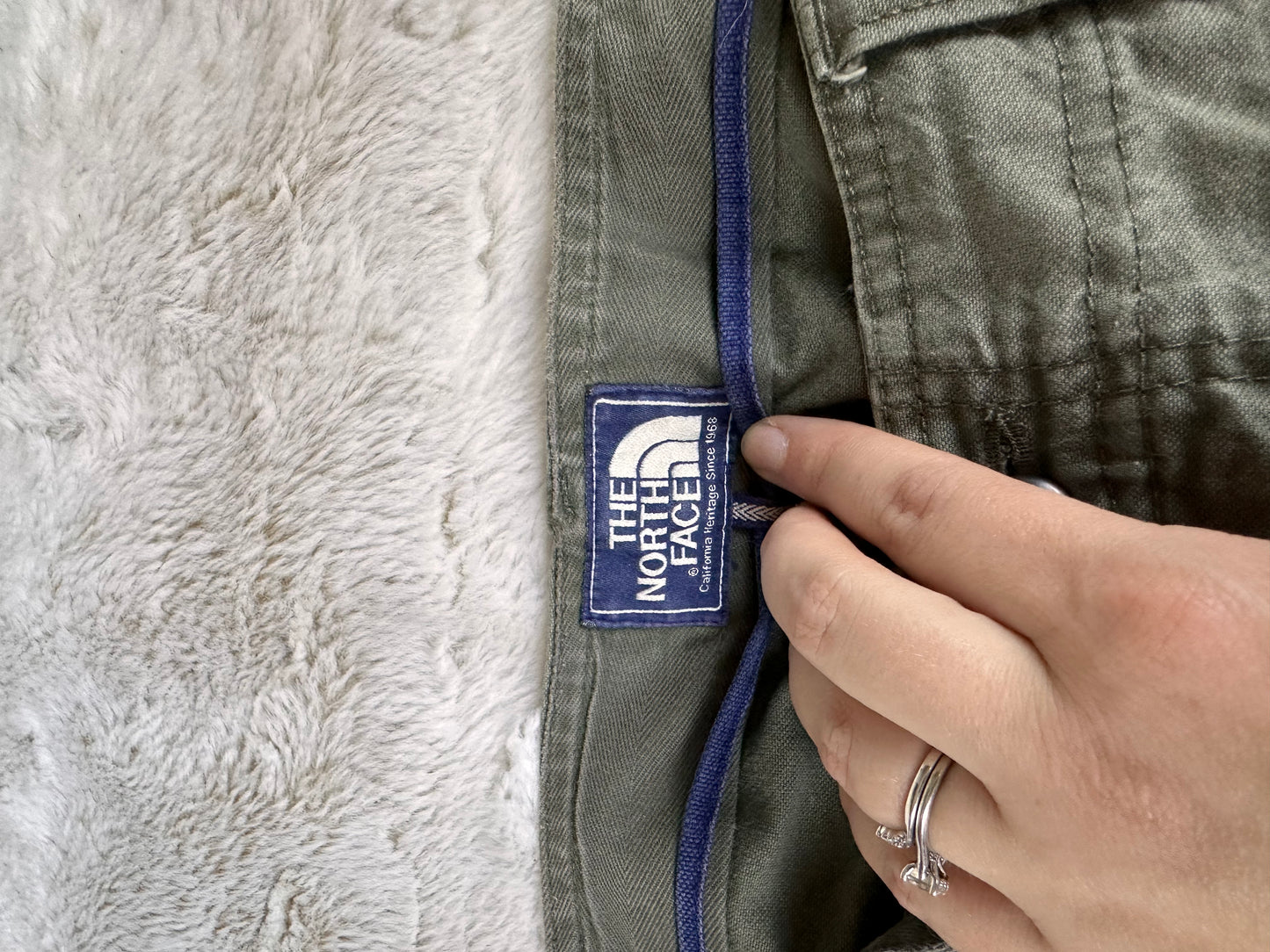 North Face Green Cargo Pants - 36