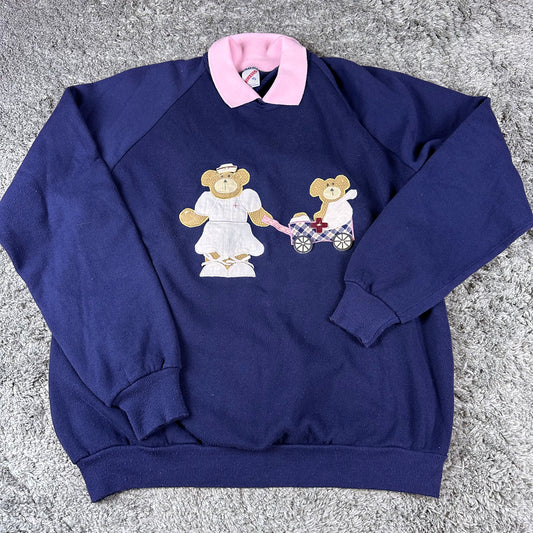 Vintage Bear Doctors Crewneck with Collar